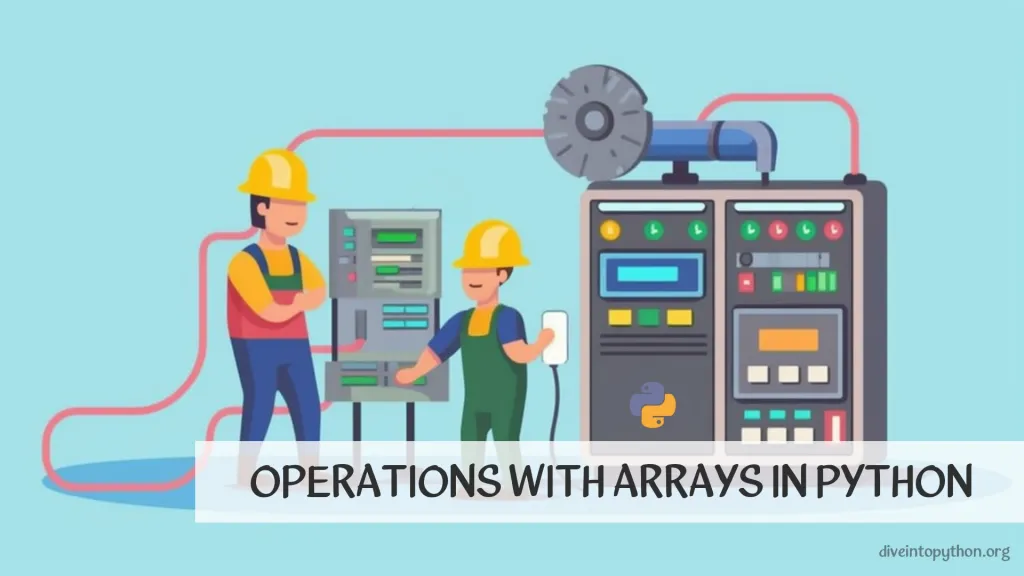 Operations with Arrays in Python